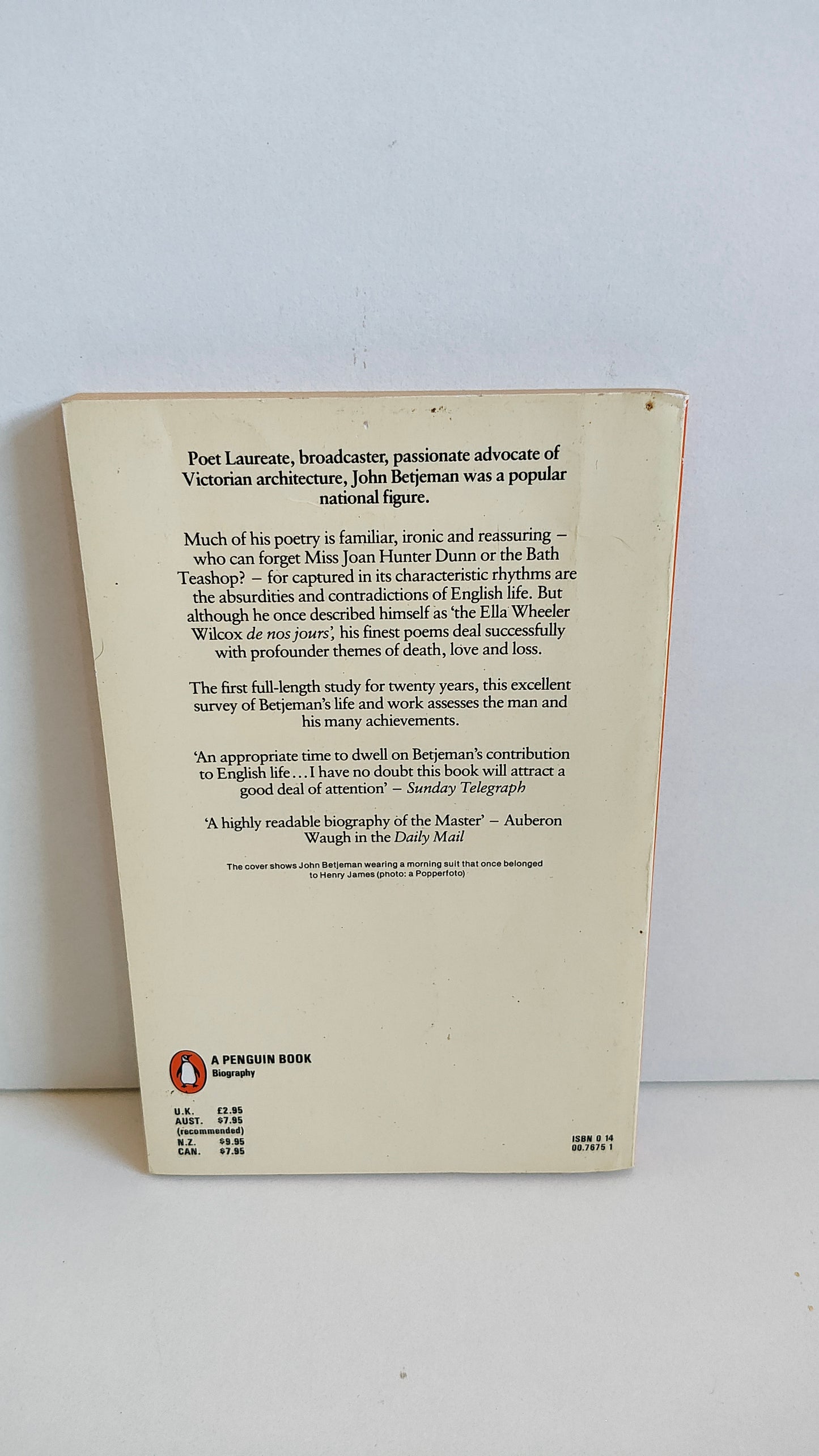 John Betjeman by Patrick Taylor-Martin (1984)