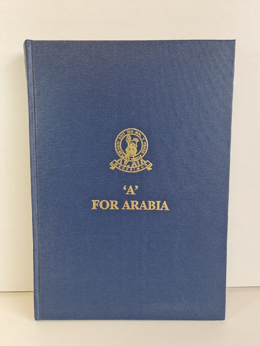 SIGNED 'A' is for Arabia by Scout (Simon Frazer) -  49/60