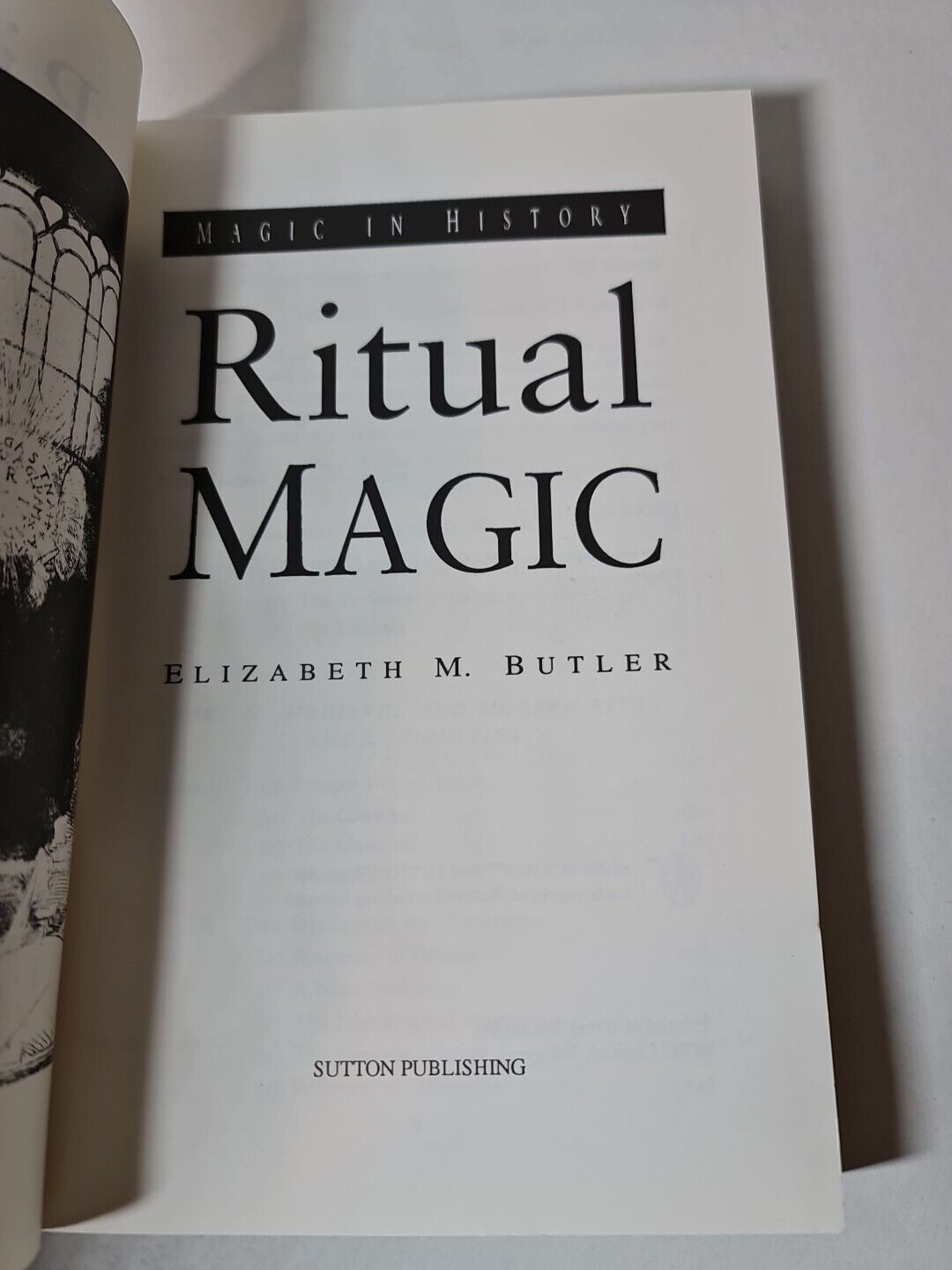 Ritual Magic by E.M. Butler (1998)