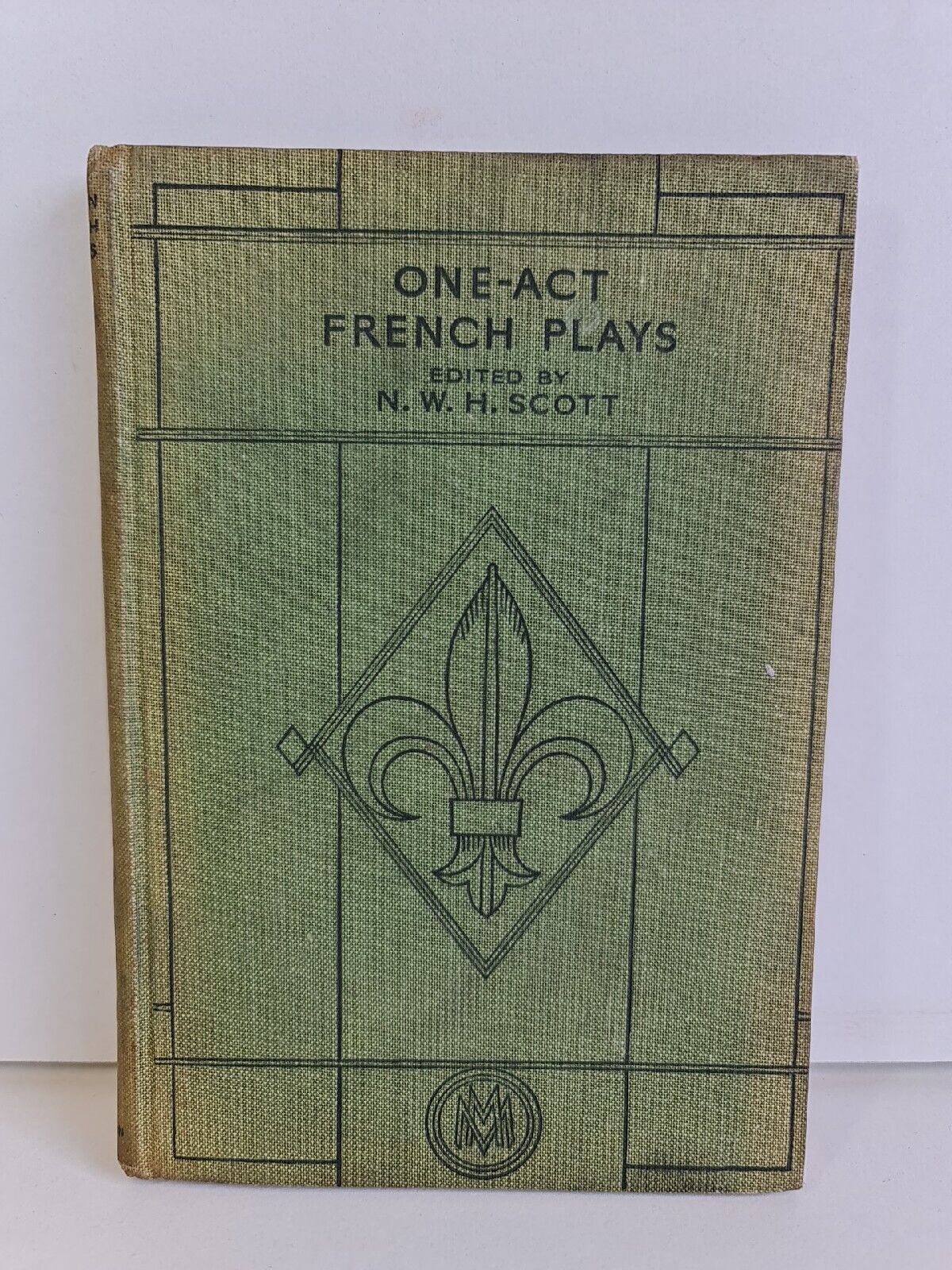 One-Act French Plays edited by N W H Scott (1938)