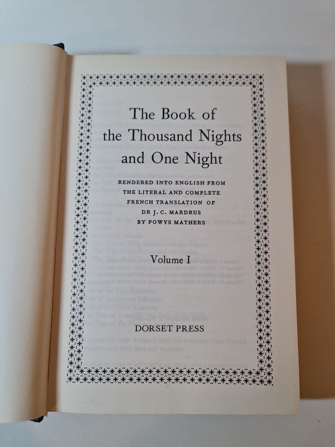 The Book of the Thousand Nights and One Night - 4 Vol Set (1987)