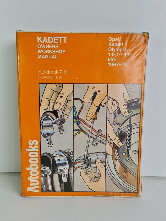 Opel Kadett, Olympia 1492cc, 1698cc, 1897cc 1967-73 - Owners Workshop Manual