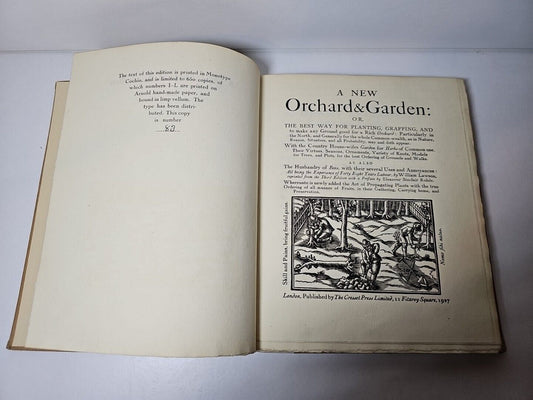 A New Orchard & Garden by W Lawson (1927) - Number 83 of 650