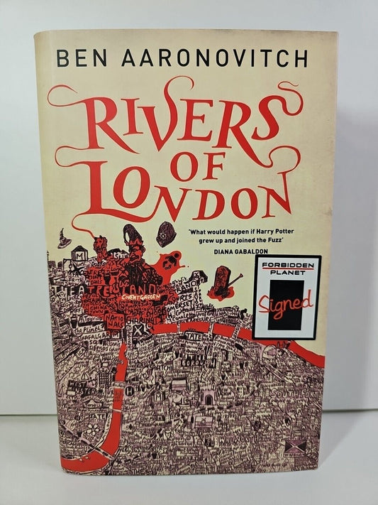 SIGNED Rivers of London by Ben Aaronovitch (2011)
