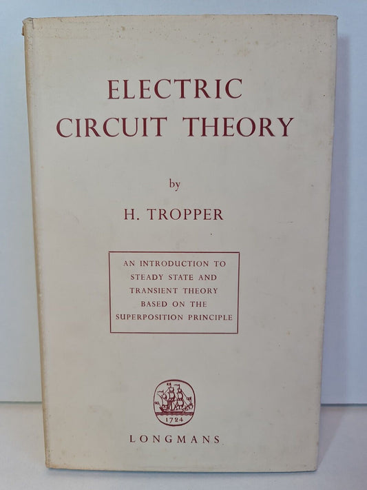 Electric Circuit Theory by H Tropper (1963)