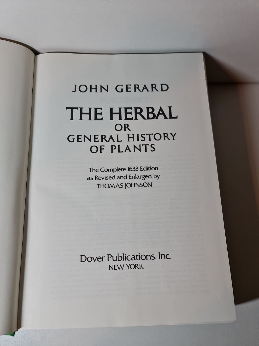 The Herbal by John Gerard (2003)