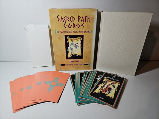 Sacred Path Cards & Book by Jamie Sams (1991)