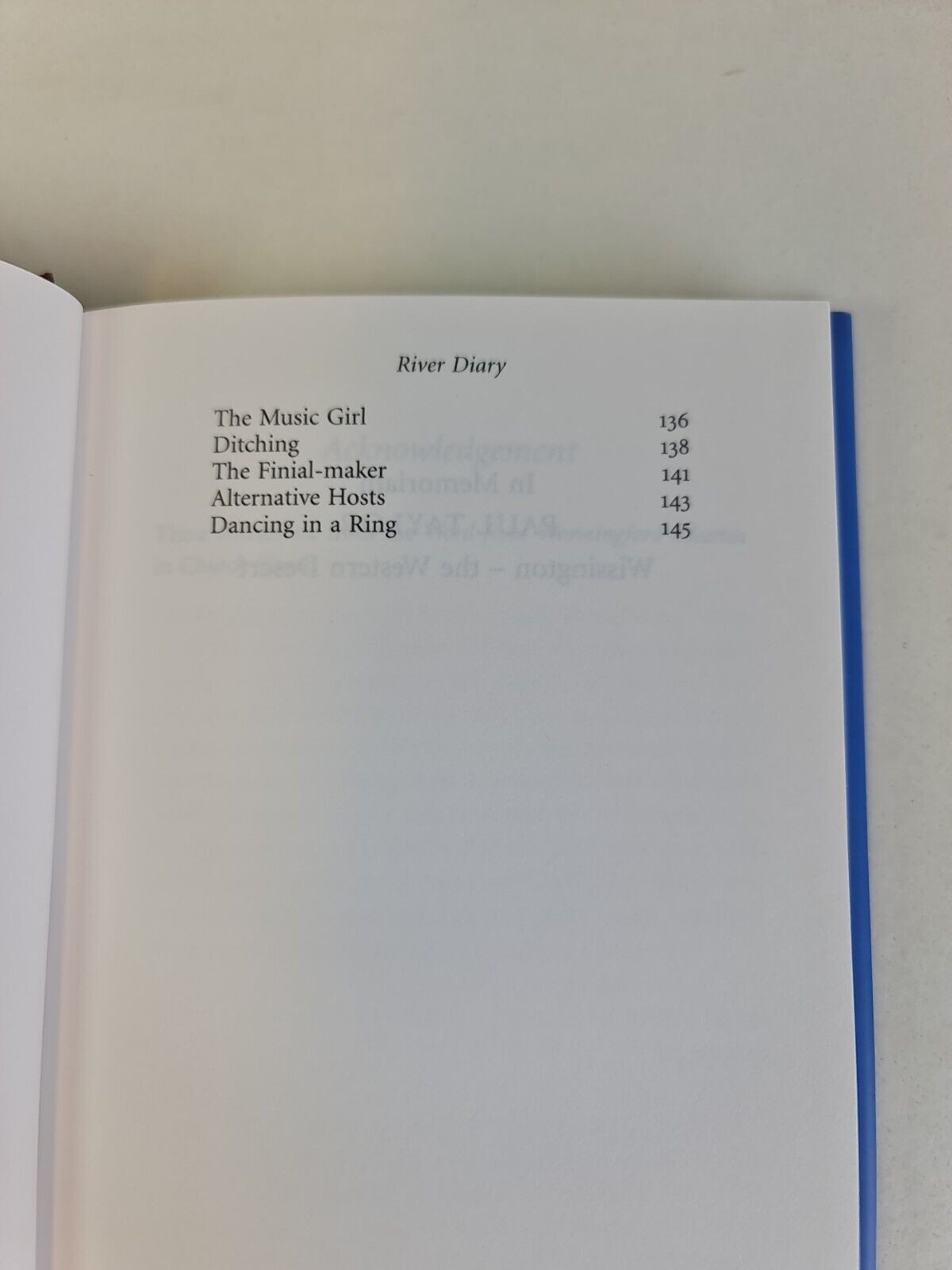 River Diary by Ronald Blythe (2008)