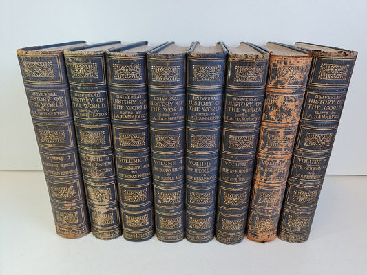 Universal History of the World - 8 Volumes - J A Hammerton