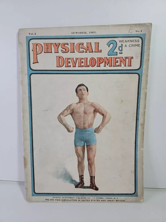 Physical Development Vol 2, October 1901 - Vintage Fitness Booklet