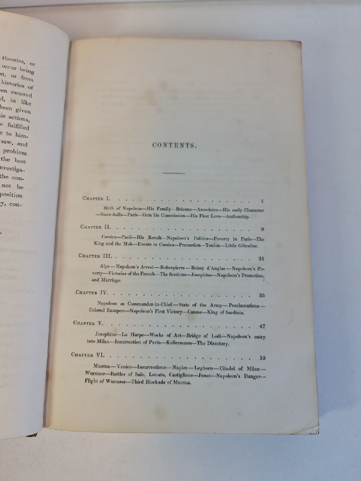 The History of Napoleon Vol 1 by Horne (1841)