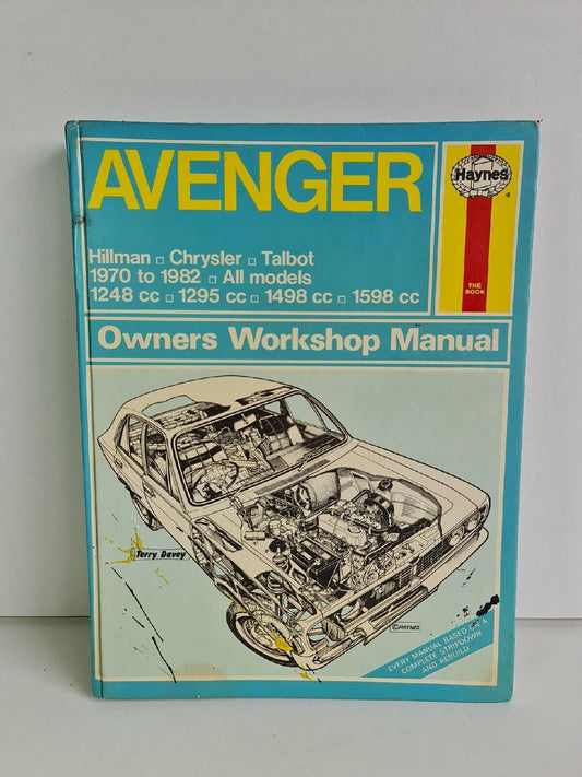 Avenger 1970-82 Haynes Owners Workshop Manual