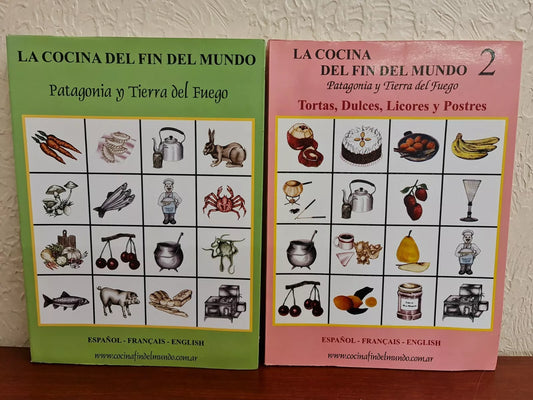 La Cocina Del Fin Del Muno - 2 Volumes - Spanish - French - English