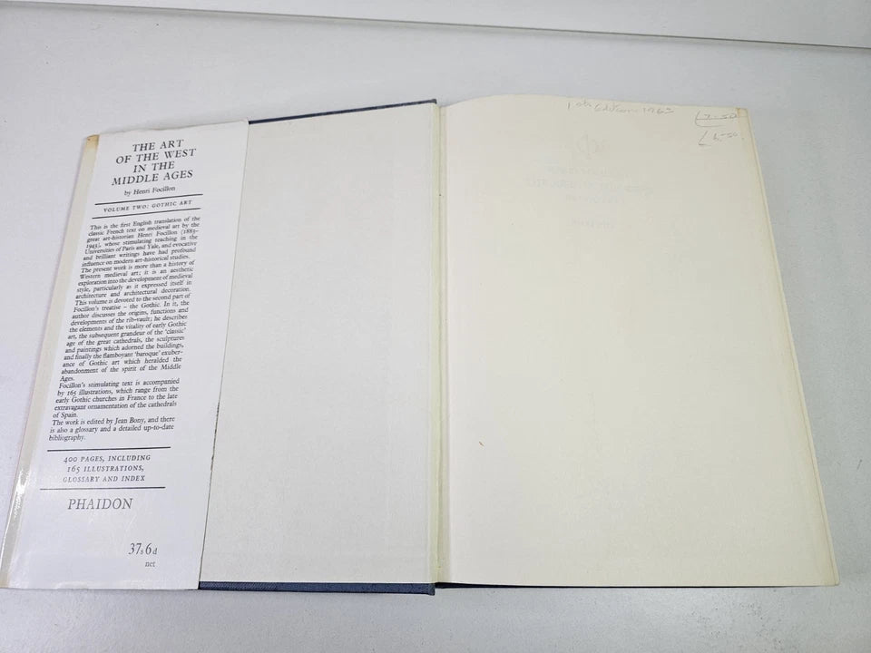 The Art of the West (2 vol set) by Henri Focillon (1963)