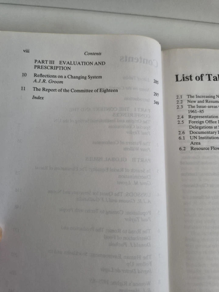 Global Issues in the United Nations Framework (1989)