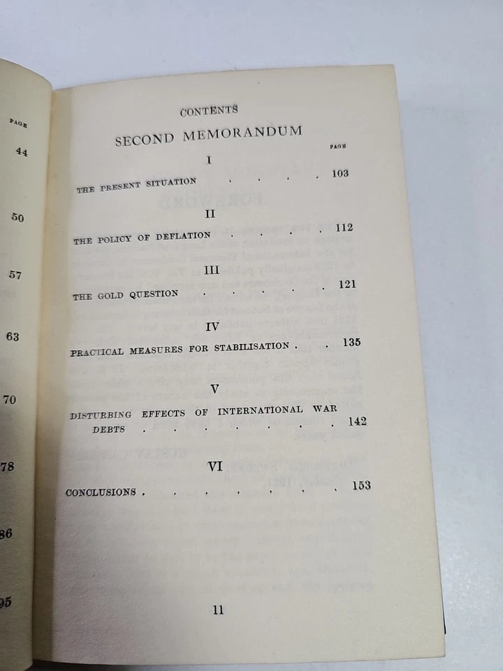 The World's Monetary Problems by Gustav Cassel (1921 - 1st Ed.)
