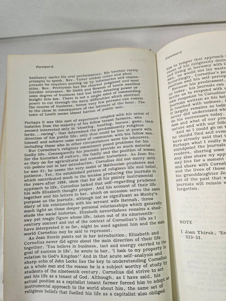 Journals of a Methodist Farmer, 1871 to 1875 by Jean Stovin (1982)