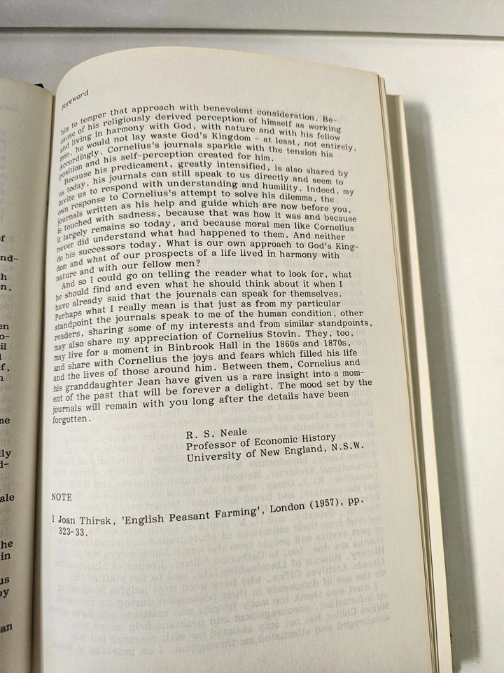 Journals of a Methodist Farmer, 1871 to 1875 by Jean Stovin (1982)