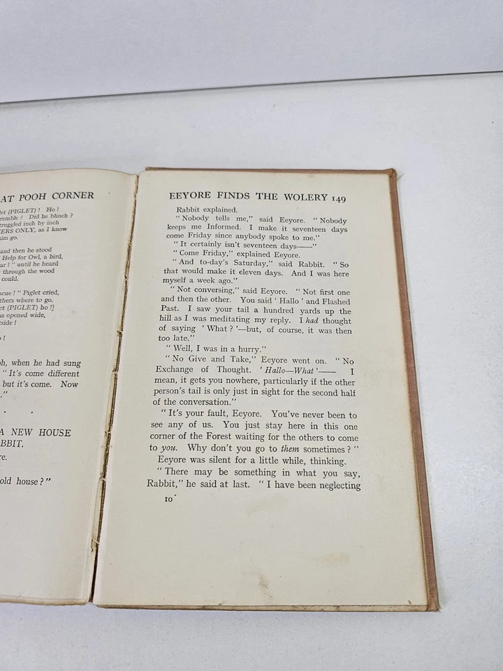 The House at Pooh Corner by A.A. Milne (1928 - 1st Edition)
