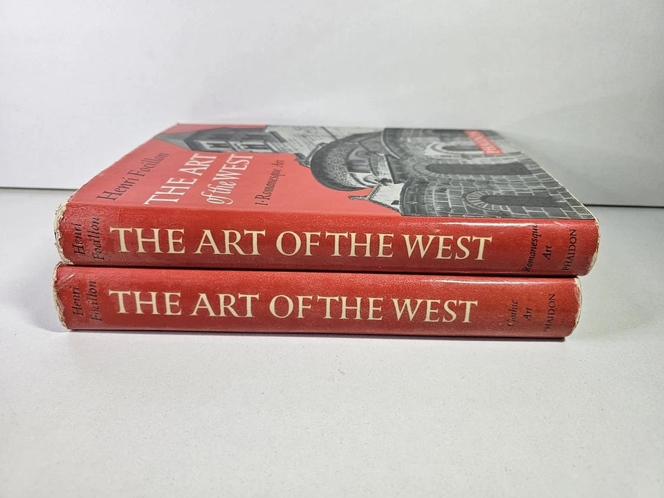 The Art of the West (2 vol set) by Henri Focillon (1963)
