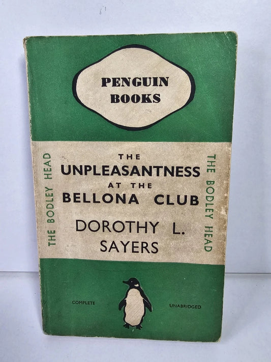 Unpleasantness at the Bellona Club by Dorothy Sayers 6th Penguin (1936)