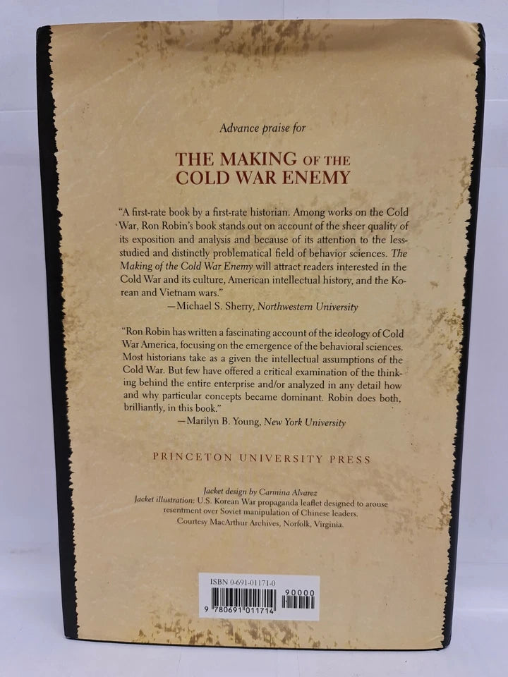 The Making of the Cold War Enemy: Culture and Politics... by Ron Robin (2001)