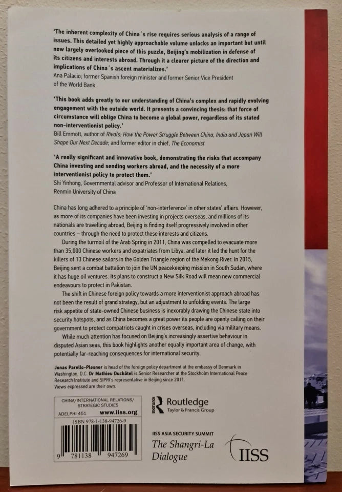 China's Strong Arm: Protecting Citizens and Assets Abroad - IISS Paperback