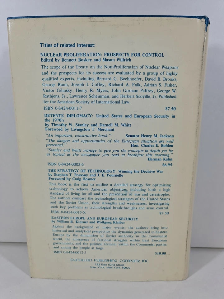 Nuclear Diplomacy: The First Twenty-Five Years by George Quester (1970)