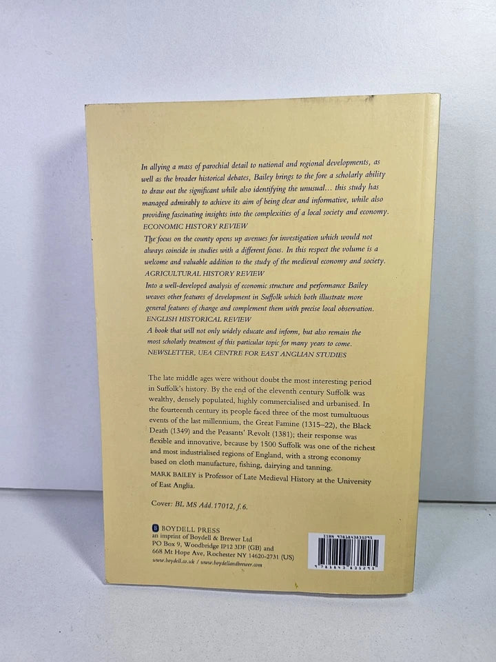 Medieval Suffolk: Economic and Social History 1200-1500 (2007)