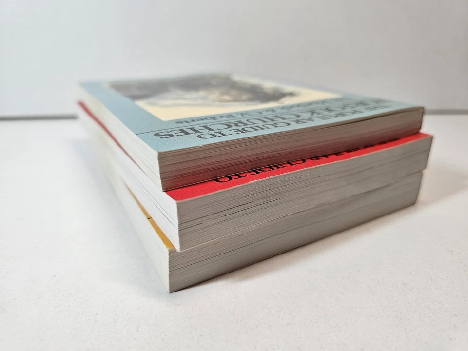 The Popular Guide to Norfolk Churches in 3 volumes by D P Mortlock (1980s)