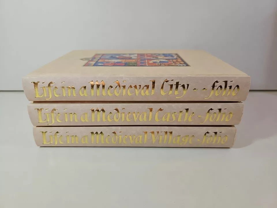 Folio Society -Scenes of Medieval Life: City, Castle, Village (2002)