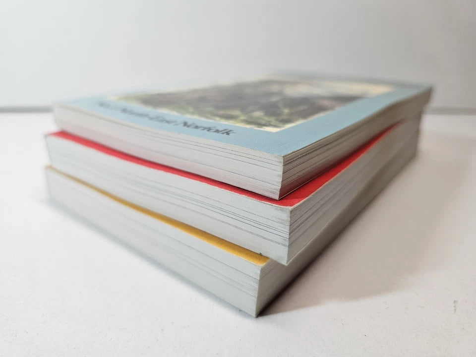 The Popular Guide to Norfolk Churches in 3 volumes by D P Mortlock (1980s)