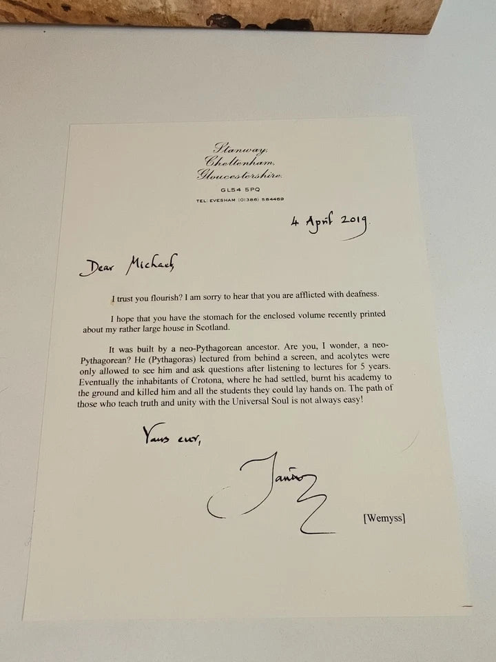 The Gosford Concept 1782-1808 -(2018 )- Signed Letter - 100/225 Copies