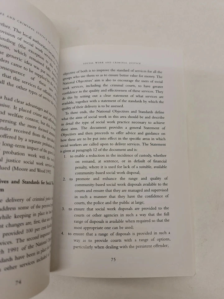 Crime and Criminal Justice in Scotland by Peter Young (1997)