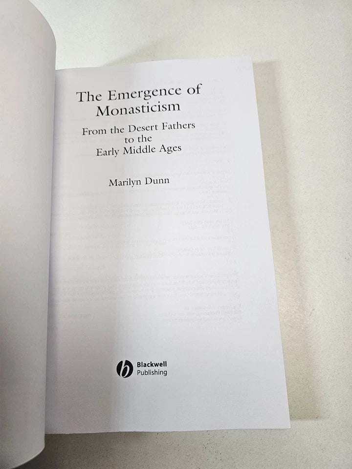 Emergence of Monasticism : From the Desert Fathers ...by Marilyn Dunn (2003)