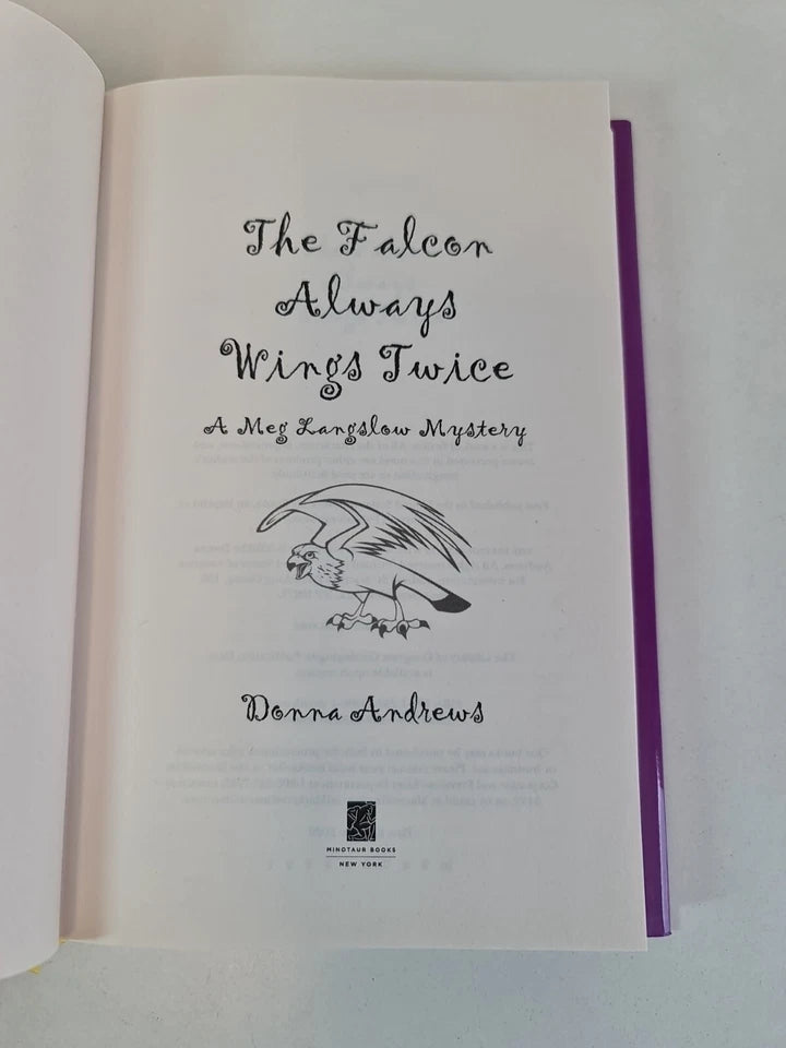 Share The Falcon Always Wings Twice by Donna Andrews  (2020)