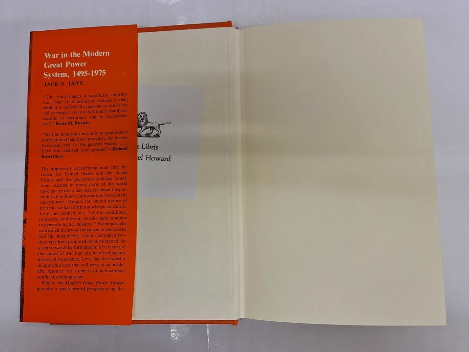 War in the Modern Great Power System 1495-1975 by Jack Levy (1983)