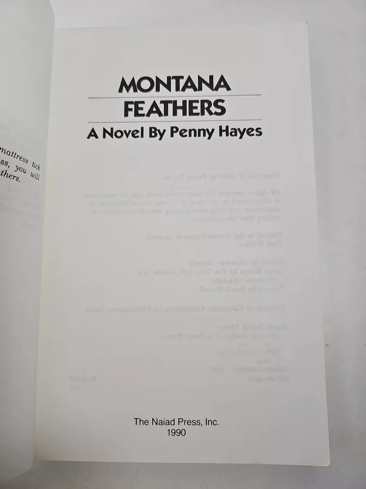 Montana Feathers by Penny Hayes (1990)