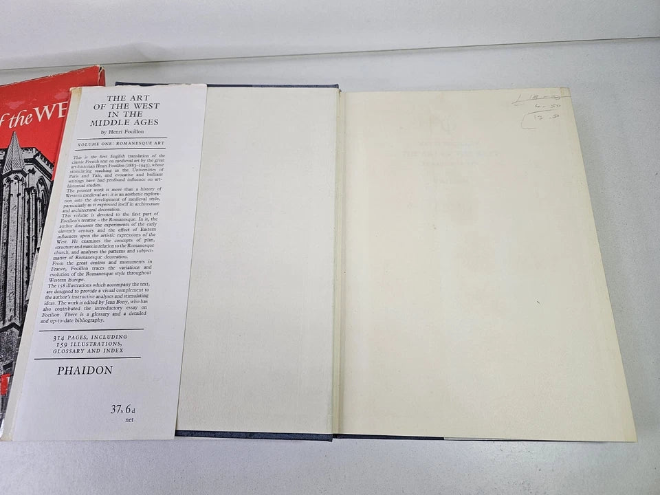 The Art of the West (2 vol set) by Henri Focillon (1963)