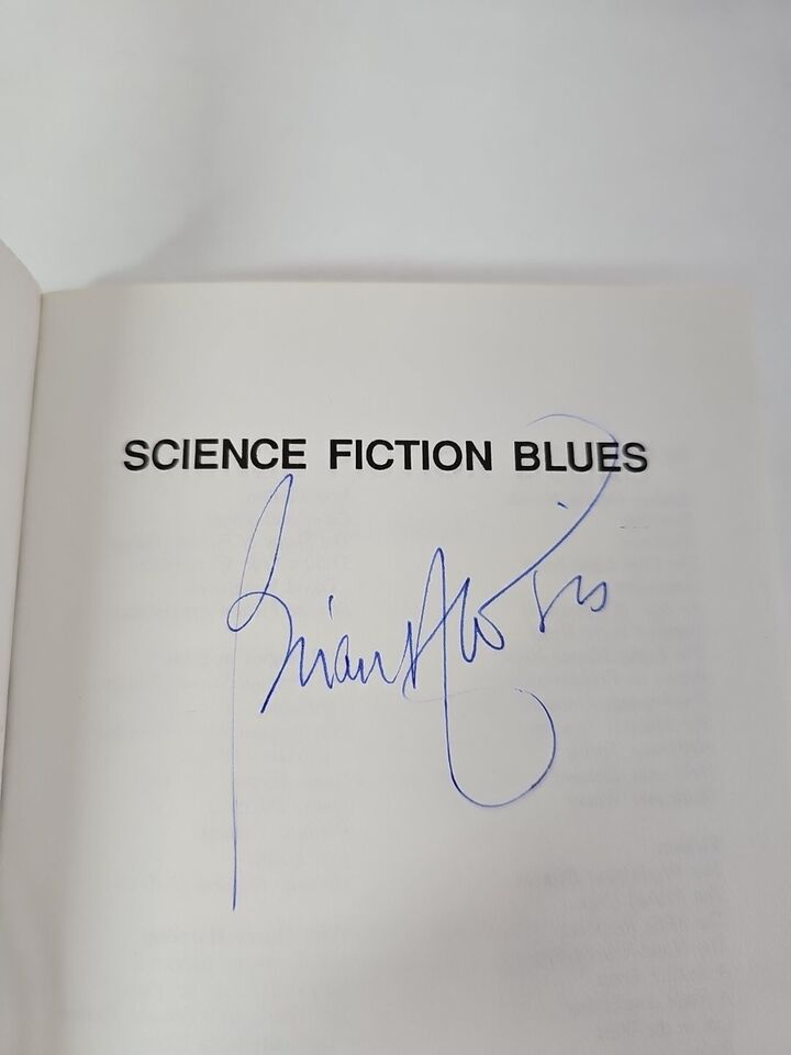 SIGNED Science Fiction Blues by Brian Aldiss (2000)
