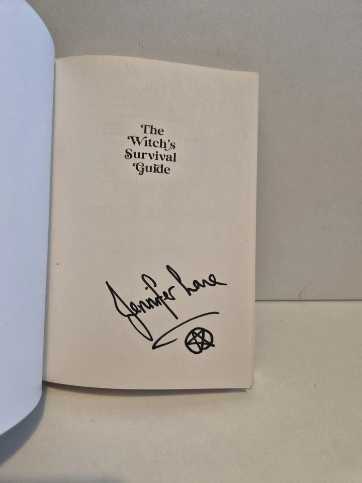 SIGNED The Witch's Survival Guide... by Jennifer Lane (2023)