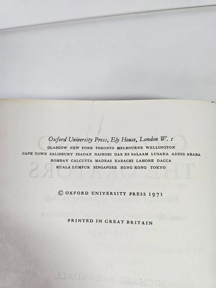 Giotto and the Orators by Michael Baxandall (1971 - Oxford Edition)