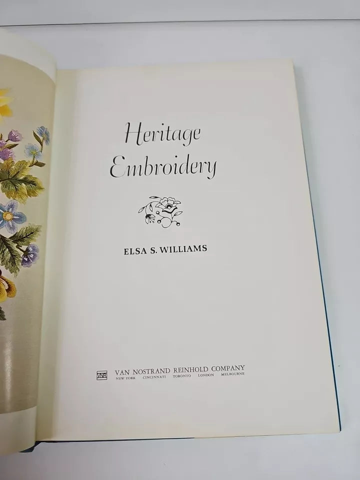 Heritage Embroidery by Elsa S Williams (1967)