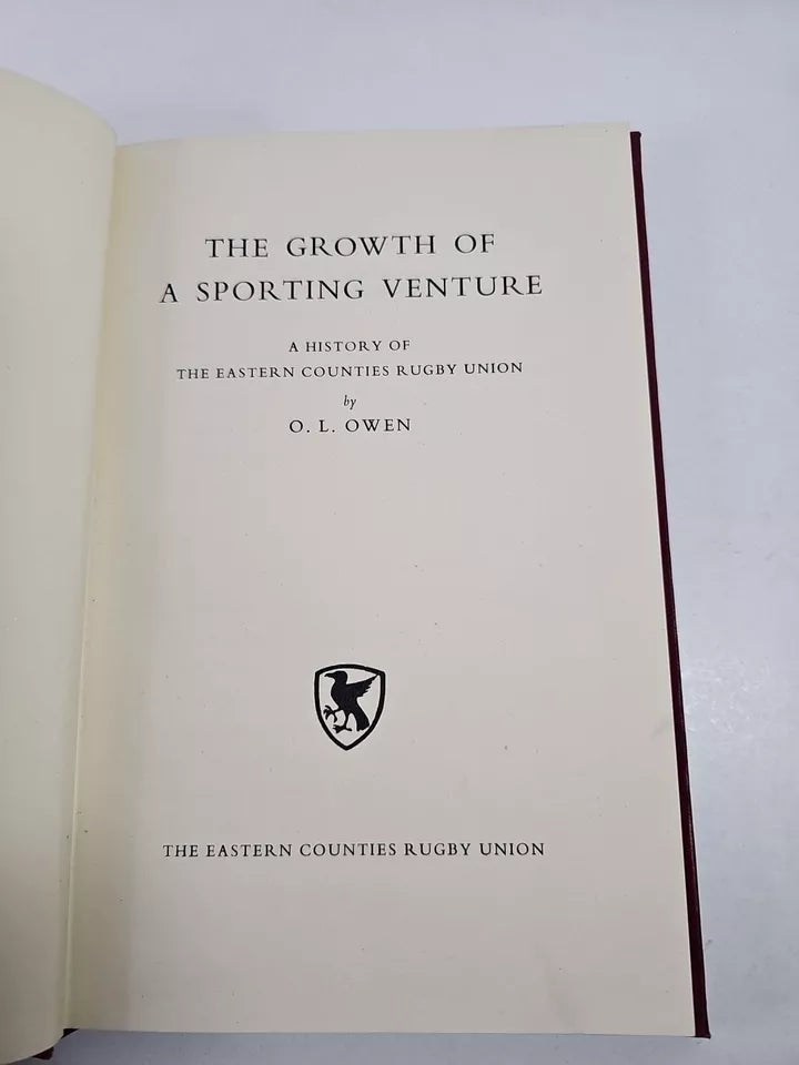 The Growth of a Sporting Venture.. Eastern Counties Rugby (1952)