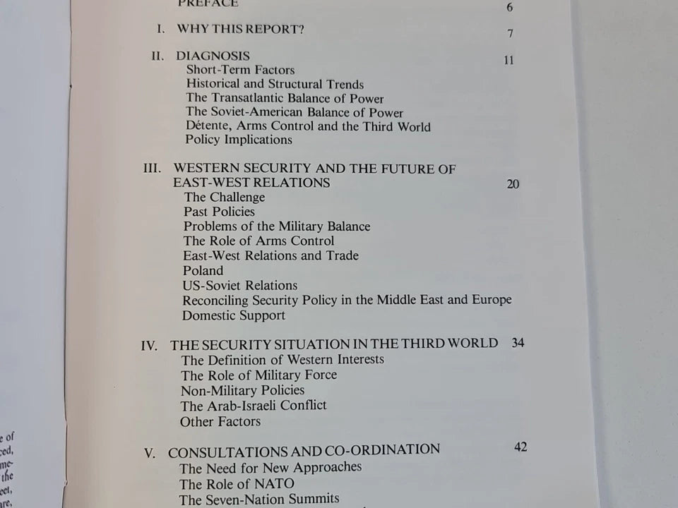Western Security: What Has Changed? What Should Be Done? by Karl Kaiser (1981)