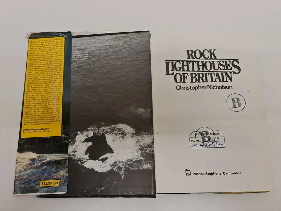 Rock Lighthouses of Britain by Christopher P. Nicholson (1983)