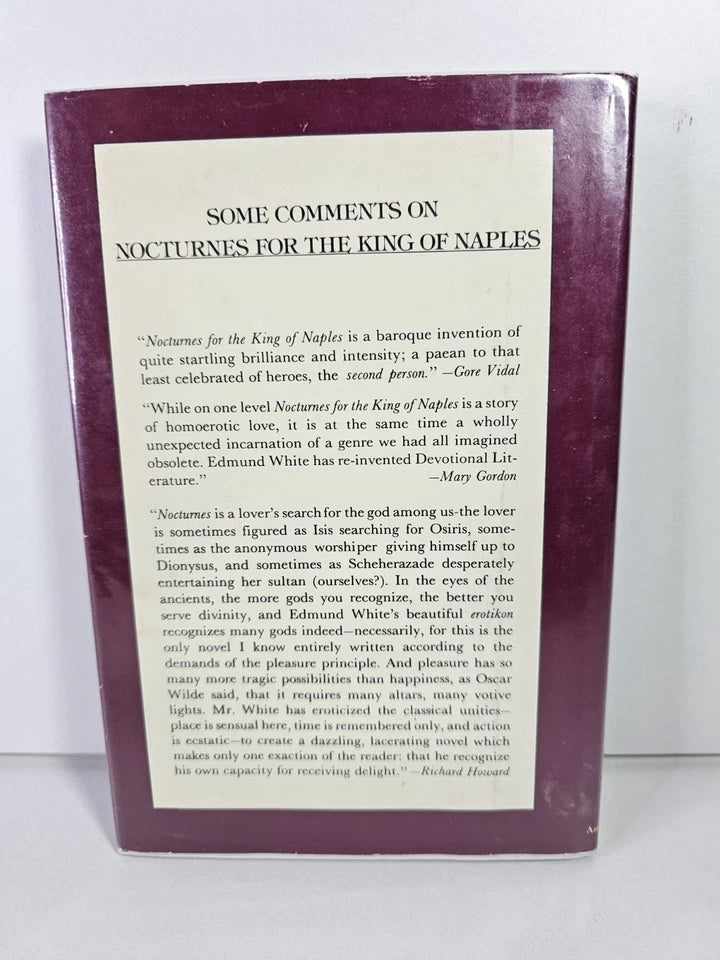 SIGNED Nocturnes for the King of Naples by White, Edmund (1979)