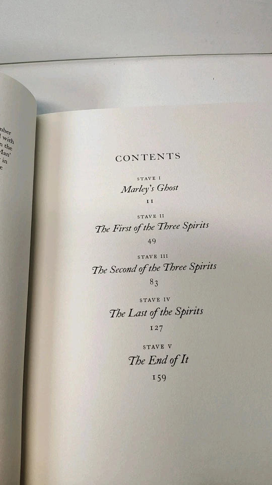 A Christmas Carol by Charles Dickens , Folio Society (2003)