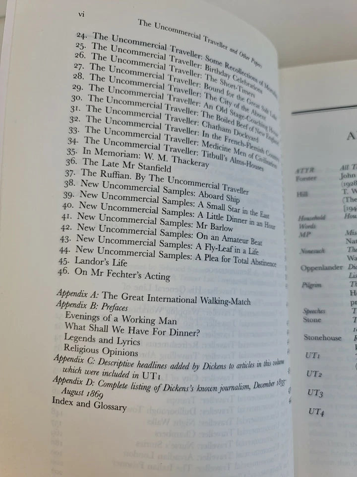 Dickens Journalism Vol 4: Uncommerical Traveller & Other Papers (2000)