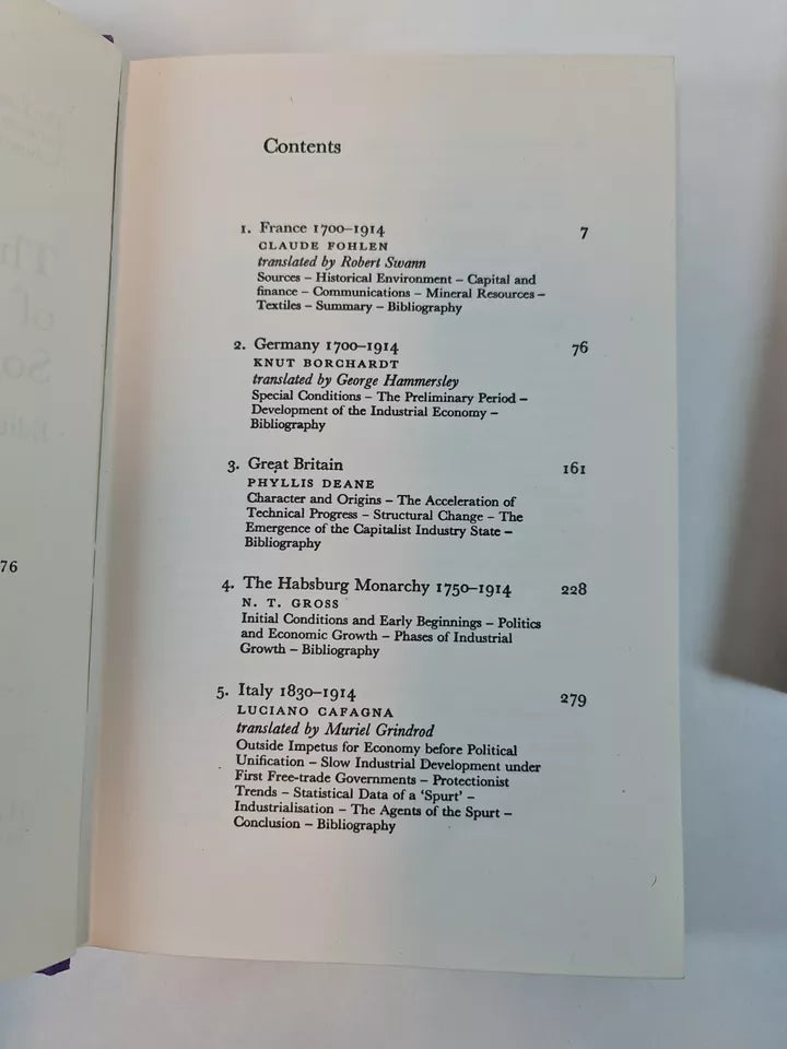 Emergence of Industrial Societies - Vol 4, Part 1 & 2 (1976)